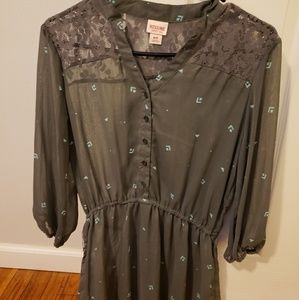 Mossimo sheer blouse